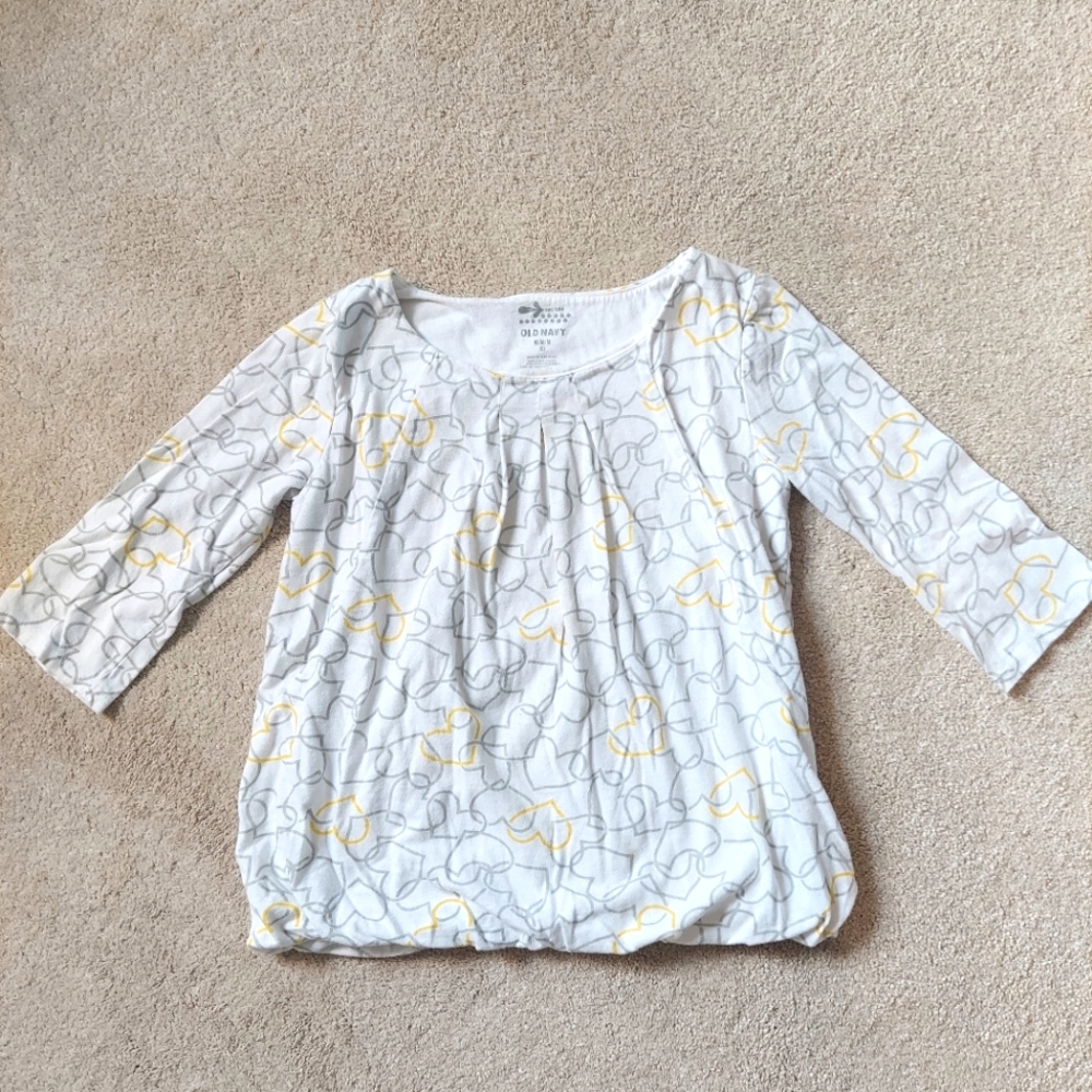 Old Navy Heart Top
